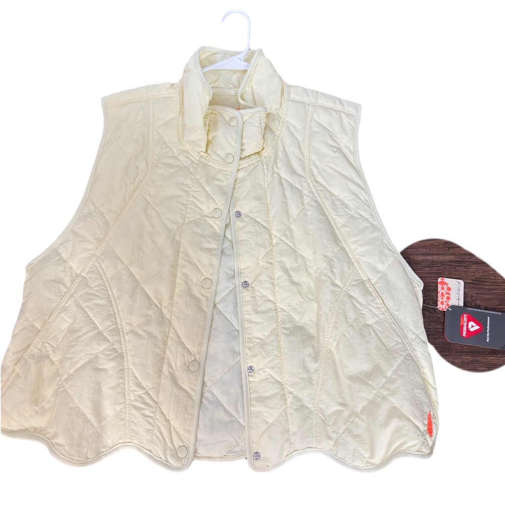 FP Quilted Yellow Vest